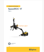 Epiroc SpeedROC 1F Diagrams and Drawings Manual