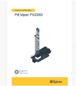 Epiroc Pit Viper PV235D ÖDiagrams and Drawings Manual