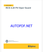 Epiroc RCS 4.20 Pit Viper Guard Control System Manual