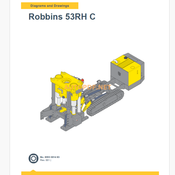 Epiroc Robbins/53RH C Diagrams and Drawings Manual