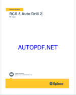 Epiroc RCS 5 Auto Drill 2 Pit Viper Control System Manual