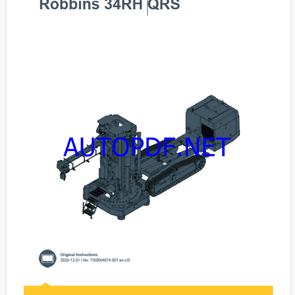 Epiroc Robbins 34RH QRS Control System Manual