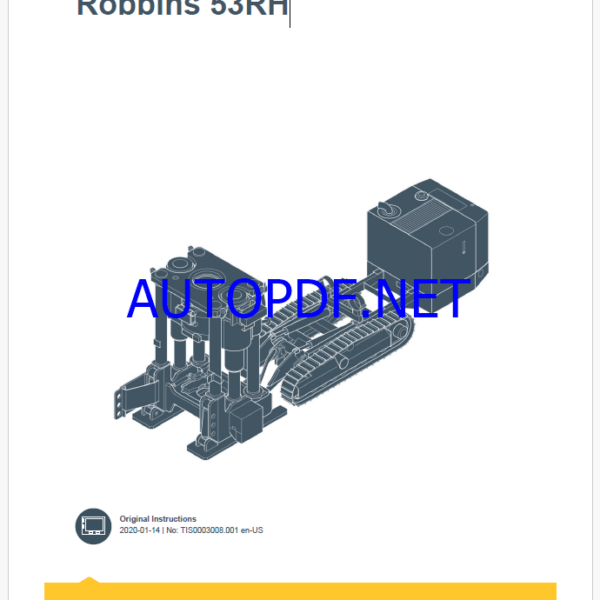 Epiroc Robbins 53RH Control System Manual