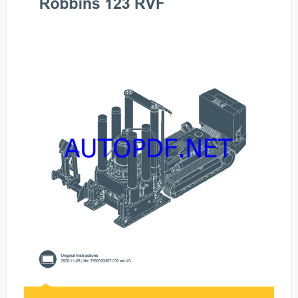 Epiroc Robbins 123 RVF Control System Manual