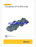 Epiroc Scooptram ST14 RCS 4.25 Control System Manual