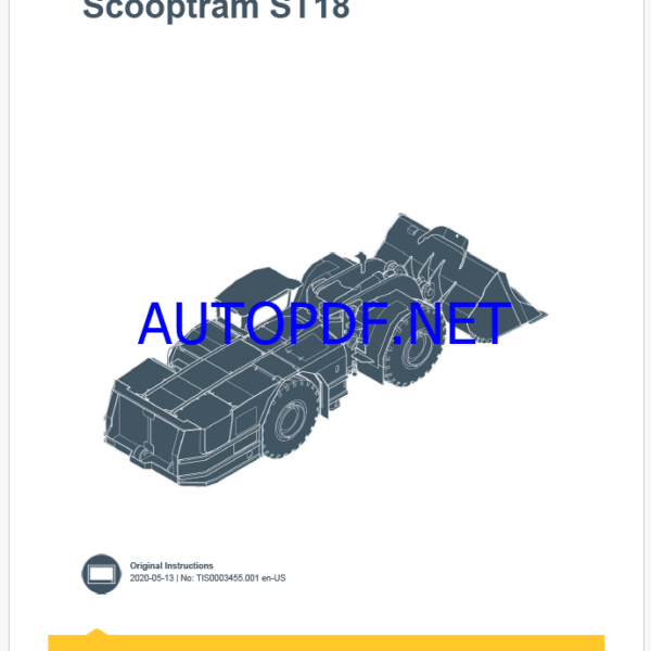 Epiroc Scooptram ST18 Control System Manual