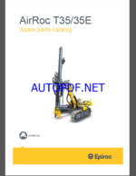 Epiroc AirRoc T35,35E Spare parts catalog