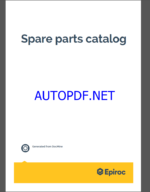 Epiroc Boltec E Spare parts catalog