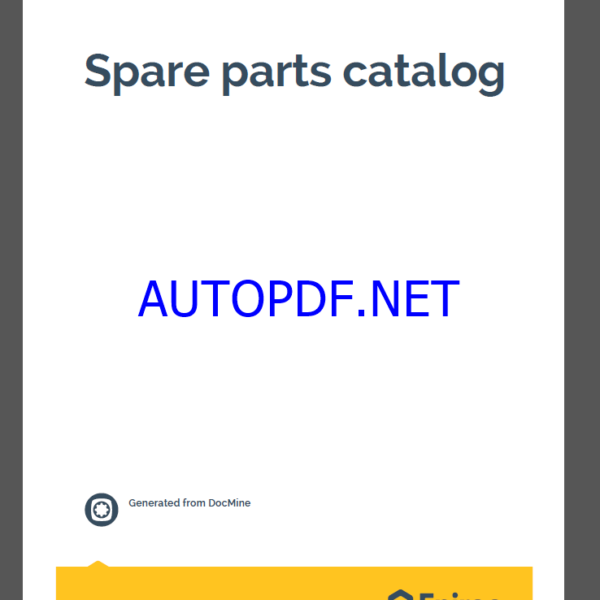 Epiroc Boltec E Spare parts catalog