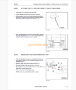 Komatsu PC4000-11 HYDRAULIC MINING SHOVEL Operation and Maintenance Manual (OMM 08290-D-EN-11T2-P1-2.0)