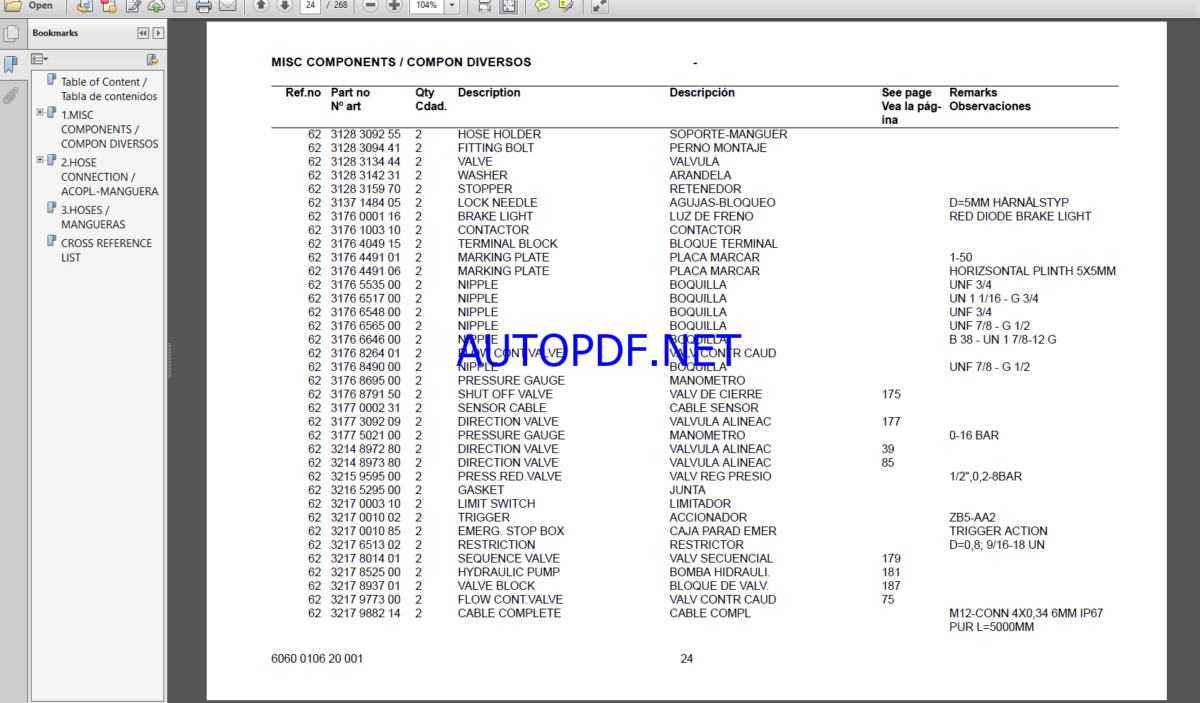 Epiroc Boltec M D Spare parts catalog