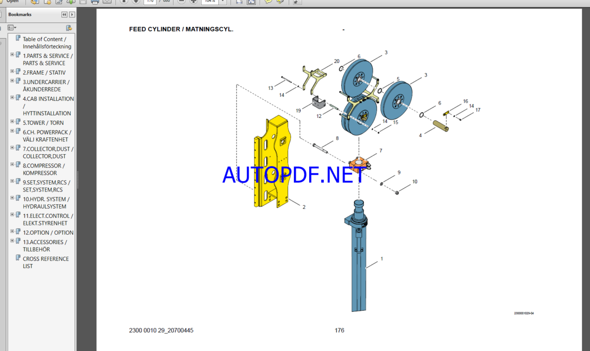 Epiroc Drill Master DM30 XC LP Spare parts catalog