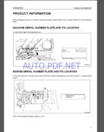 Komatsu PC210LC-7K MATERIAL HANDLING MACHINE CRAWLER EXCAVATOR Operation and Maintenance Manual(UEAM004200) Komatsu PC210LC-7K MATERIAL HANDLING MACHINE CRAWLER EXCAVATOR Operation and Maintenance Manual(UEAM004200)