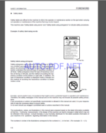 Komatsu PC290LC-8,PC290NLC-8 HYDRAULIC EXCAVATOR Operation and Maintenance Manual(UEAM005100)