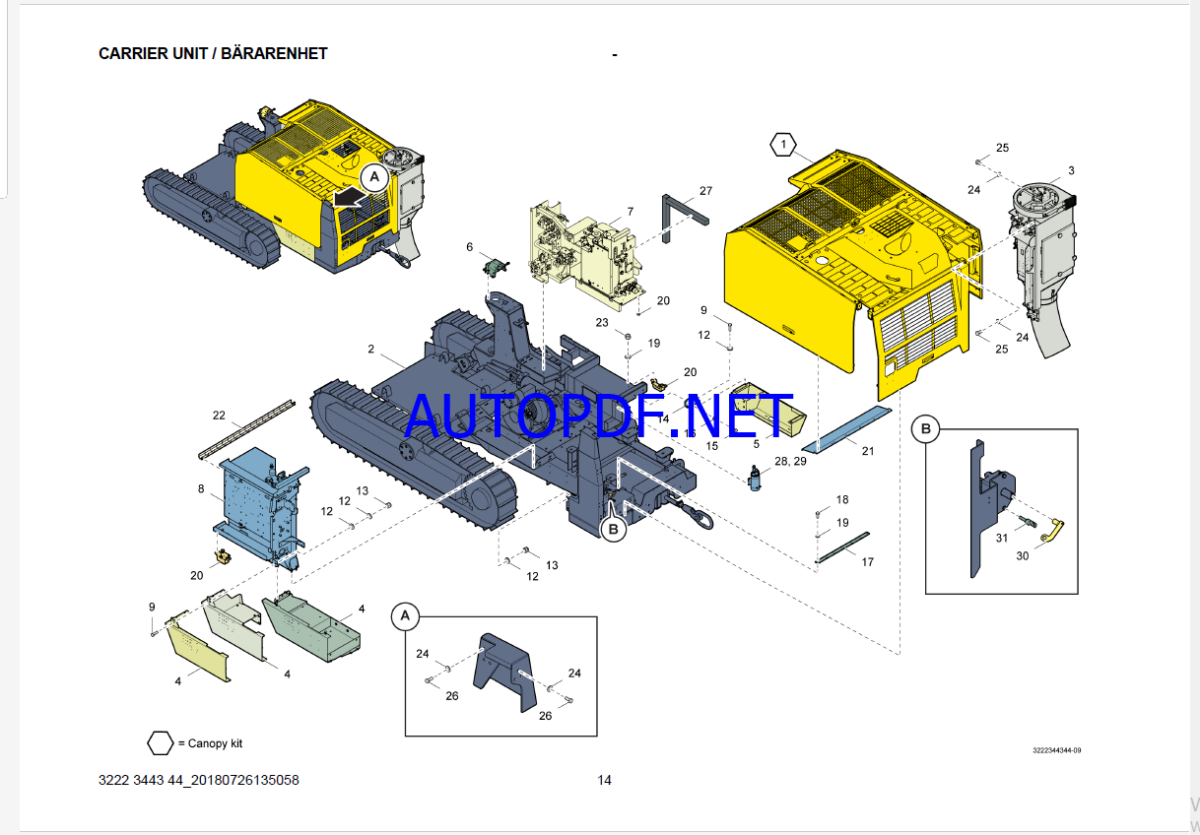 Epiroc SmartROC T35 -11 Spare parts catalog