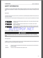 Komatsu PC450-7E0,PC450LC-7E0,PC450LCD-7E0 HYDRAULIC EXCAVATOR Operation and Maintenance Manual(UEAM005)