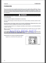 Komatsu PC350LC-8,PC350NLC-8 HYDRAULIC EXCAVATOR Operation and Maintenance Manual(UEAM007003)