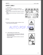 Komatsu PC450-8, PC450LC-8 HYDRAULIC EXCAVATOR Operation and Maintenance Manual(UEAM007206)