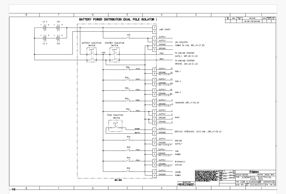 Epiroc Pit Viper PV235D ÖDiagrams and Drawings Manual