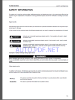 Komatsu PC210-8, PC210LC-8,PC210NLC-8,PC230NHD-8,PC240LC-8,PC240NLC-8 HYDRAULIC EXCAVATOR Operation and Maintenance Manual(UENAM00964)