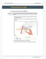 Epiroc Boomer M2 C,M2 C Battery Component Removal and Installation Instructions