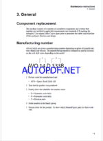 Atlas Copco Hydraulic Rock Drill COP 1840EX + Version F Maintenance Manual