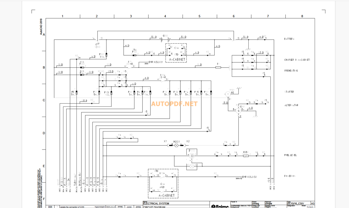 Epiroc Boltec 235 Diagrams and Drawings Manual