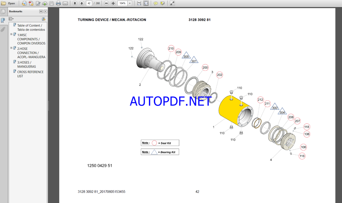 Epiroc Boltec M D Spare parts catalog