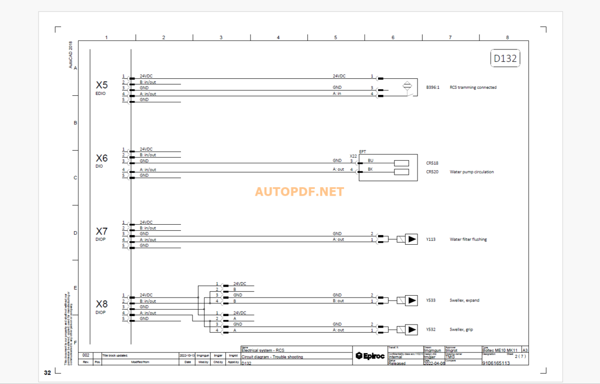 Epiroc Boltec M DİAGRAMS and Drawings Manual