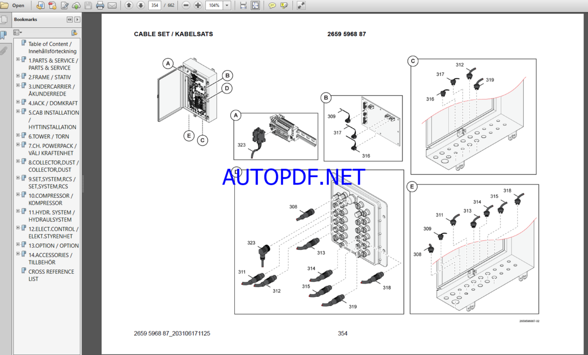 Epiroc Drill Master DM30 II HP Spare parts catalog