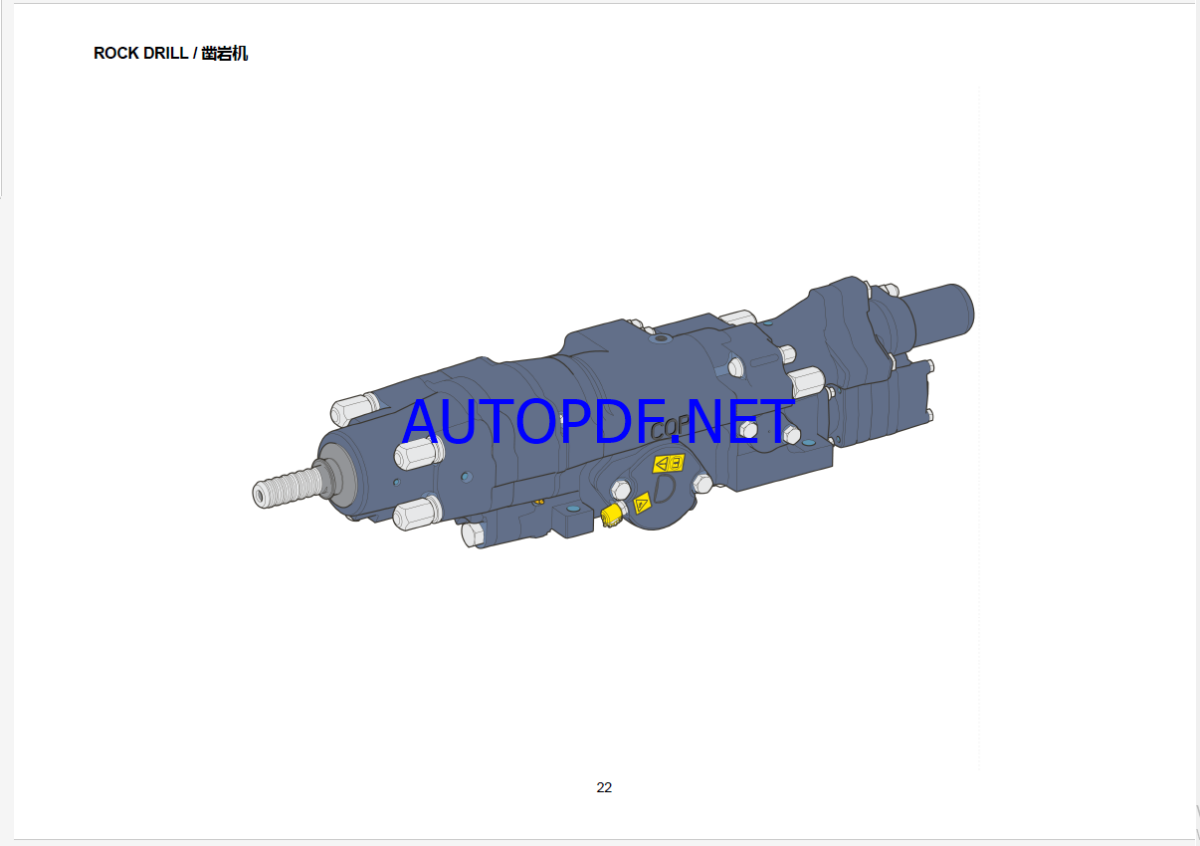 Epiroc Boomer S10 J Spare parts catalog