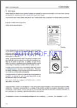 Komatsu PC450-7E0,PC450LC-7E0,PC450LCD-7E0 HYDRAULIC EXCAVATOR Operation and Maintenance Manual(UEAM005)