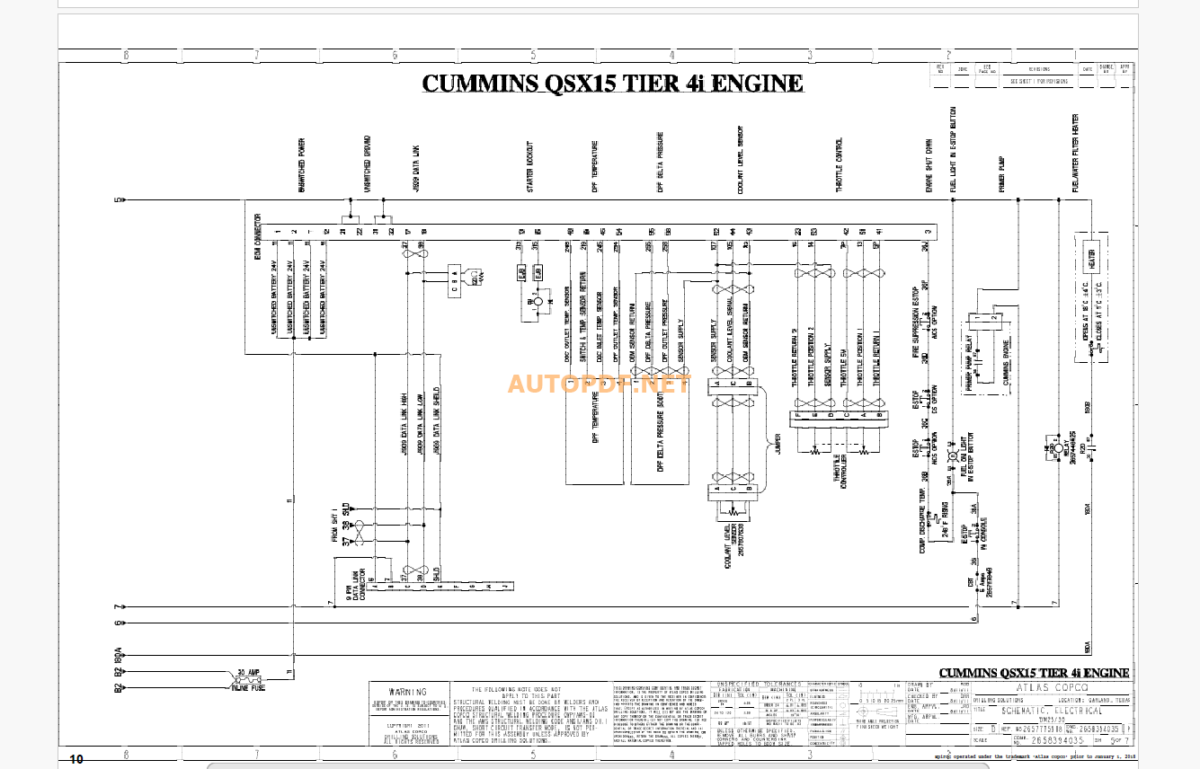 Epiroc Drill Master DM25-SP Diagrams and Drawings Manual