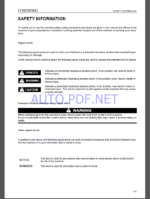 Komatsu PC350LC-8-8,PC350NLC-8 HYDRAULIC EXCAVATOR Operation and Maintenance Manual(UEAM007013)