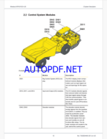 Epiroc Minetruck MT42 RCS 4.25 Control System Manual