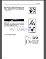 Komatsu PC450-8, PC450LC-8,PC450LCHD-8 HYDRAULIC EXCAVATOR Operation and Maintenance Manual(UEAM007204)