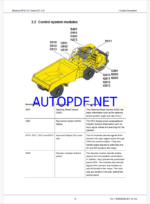 Epiroc Minetruck MT42 SG Trolley RCS 4.30 Control System Manual