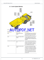 Epiroc Minetruck MT42 Battery RCS 4.29 Control System Manual