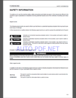 Komatsu PC130-8 HYDRAULIC EXCAVATOR Operation and Maintenance Manual(UEAM007606)