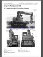 Komatsu PC138US-8 HYDRAULIC EXCAVATOR Operation and Maintenance Manual(UEAM007800)