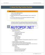 Epiroc PV-311D RCS 4.20 Pit Viper Control System Manual