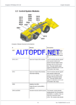 Epiroc Scooptram ST14 Battery RCS 4.26 Control System Manual