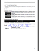 Komatsu PC210-10,PC210LC-10 HYDRAULIC EXCAVATOR Operation and Maintenance Manual(UENAM00906)