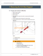 Epiroc Cabletec LC omponent Removal and Installation Instructions