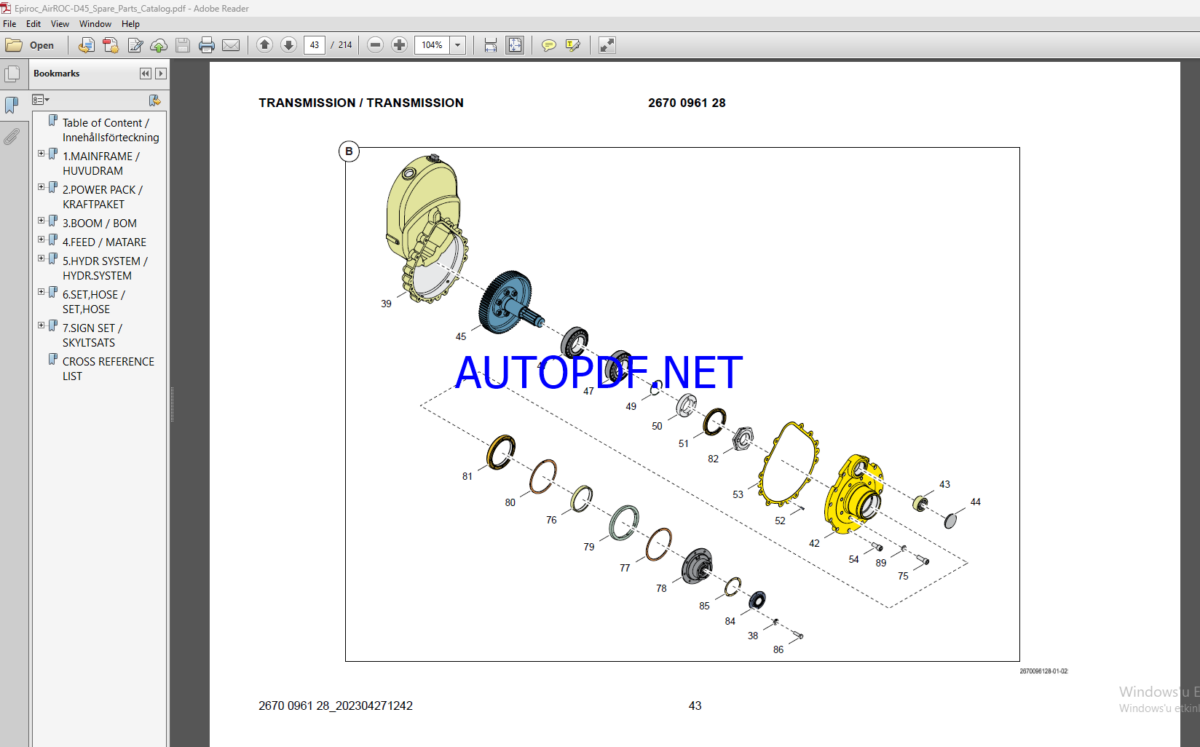 Epiroc_AirROC-D45_Spare_Parts_Catalog