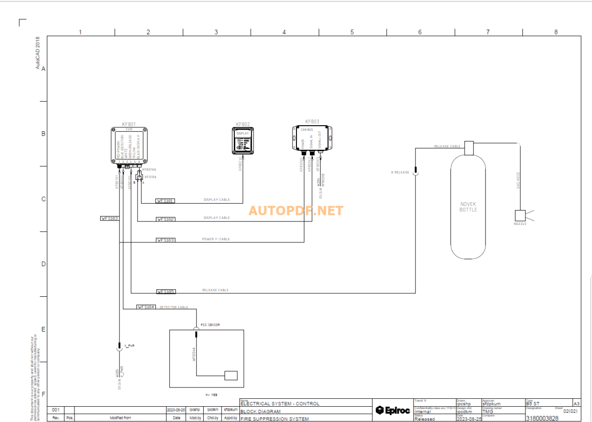 Epiroc Battery ST Diagrams and Drawings Manual