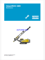 Atlas Copco SmartROC D65 Maintenance Manual