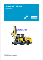 Atlas Copco Boltec MC EH/DH Maintenance Manual