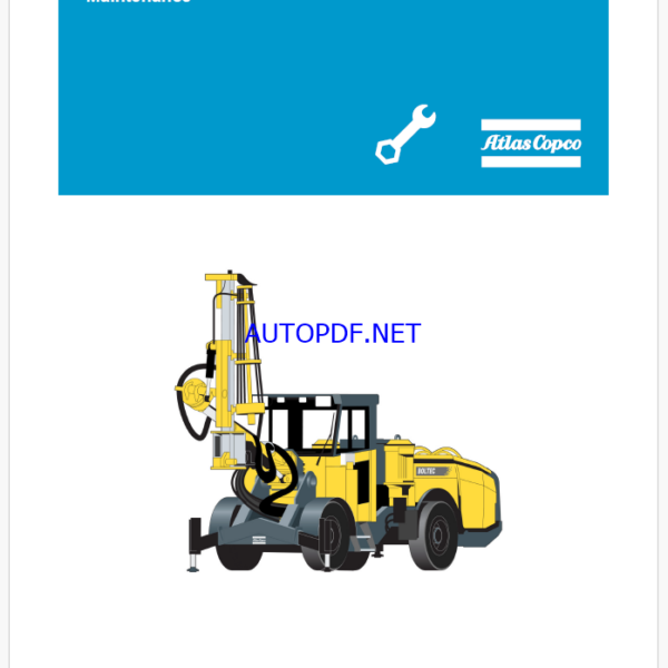 Atlas Copco Boltec MC EH/DH Maintenance Manual