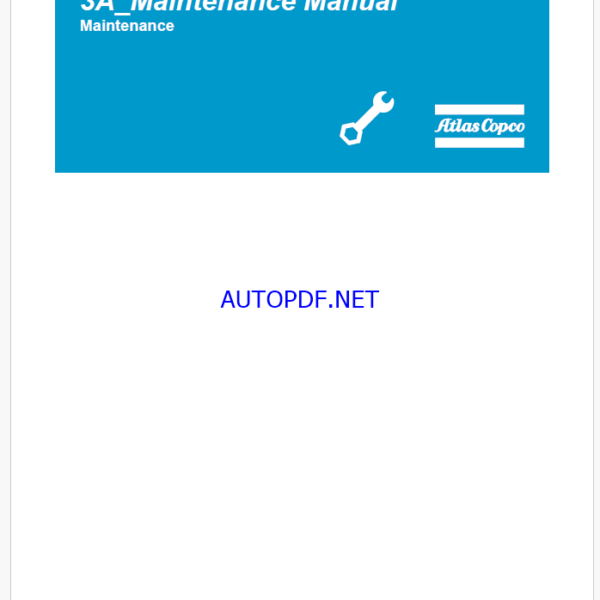 Atlas Copco Häggloader 10HR - B -3A_Maintenance Manual